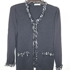 Stizzoli brand"The Bella Coquette Girl" 100% wool made in Italy cardigan.